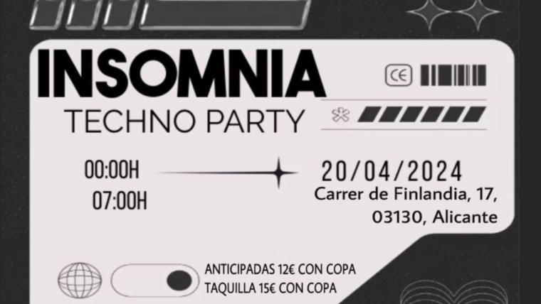 INSOMNIA│Techno Party